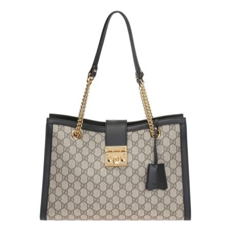 (WMNS) Gucci GG Padlock Series Single-Shoulder Bag Middle Size 'Creamy Brown' 479197-KHNKG-9769