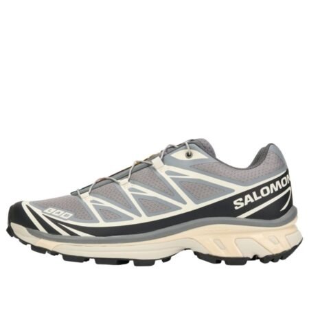 SALOMON XT-6 Recut 'Grey Black Vanilla' 492577