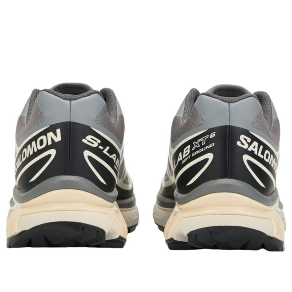 SALOMON XT-6 Recut 'Grey Black Vanilla' 492577 - Image 3