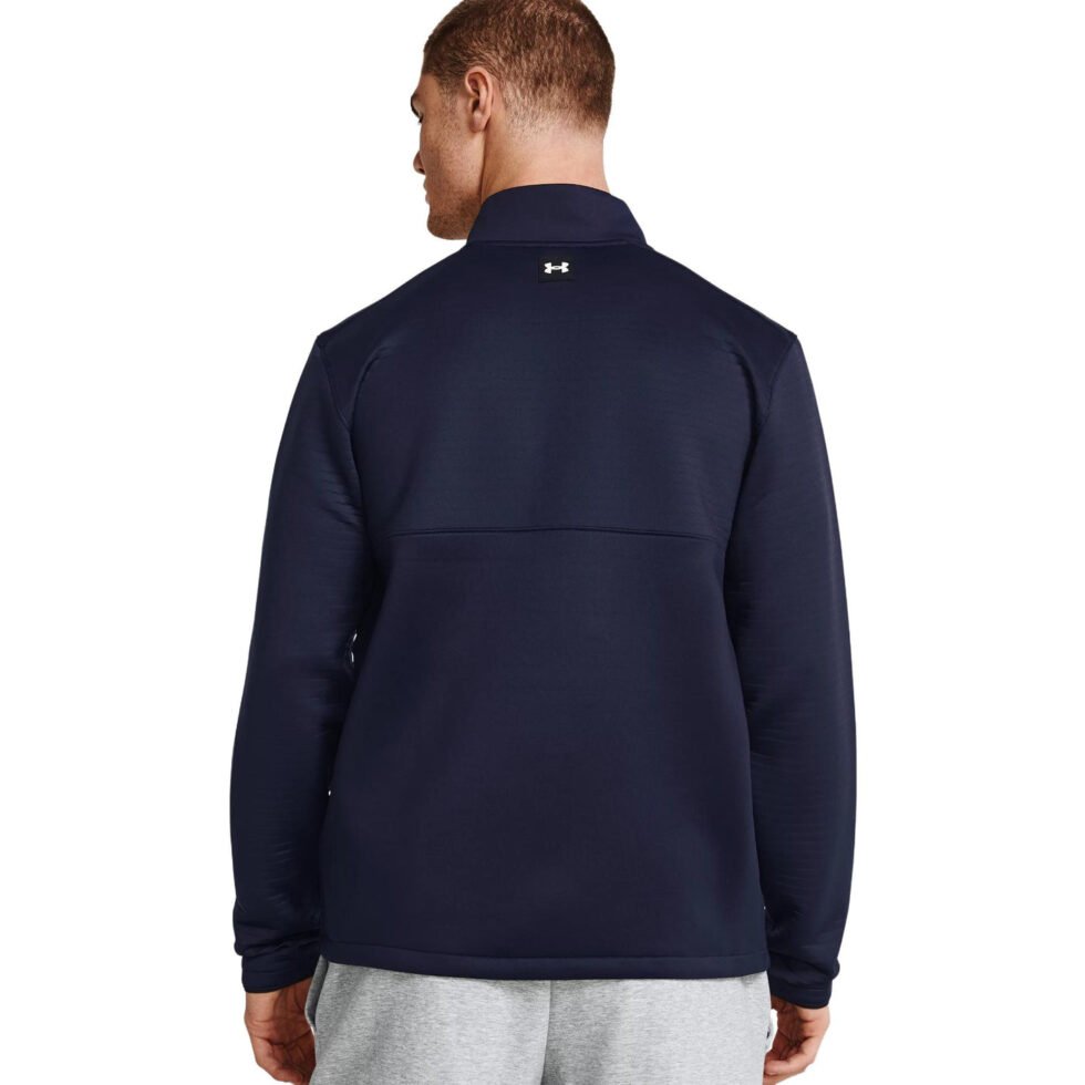 Under Armour University of Notre Dame 1/4 Zip Sweatshirt 'Navy Blue' 5122315-410 - Image 3