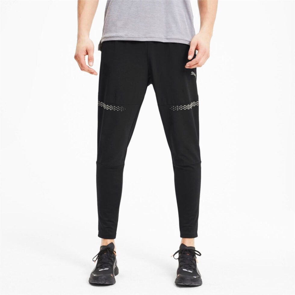 PUMA Runner ID Tapered Pants 'Black' 519384-01 - Image 3
