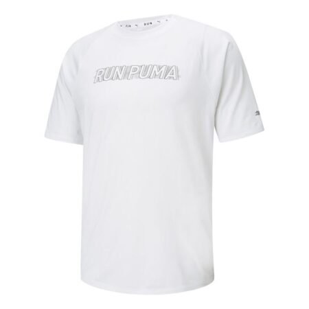 PUMA Cooladapt Short Sleeve Running T-Shirt 'White' 520220-02