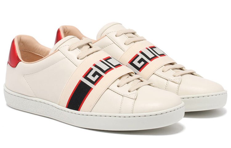 (WMNS) Gucci Ace 'Stripe Ivory' 525269-0FIV0-9086 - Image 3