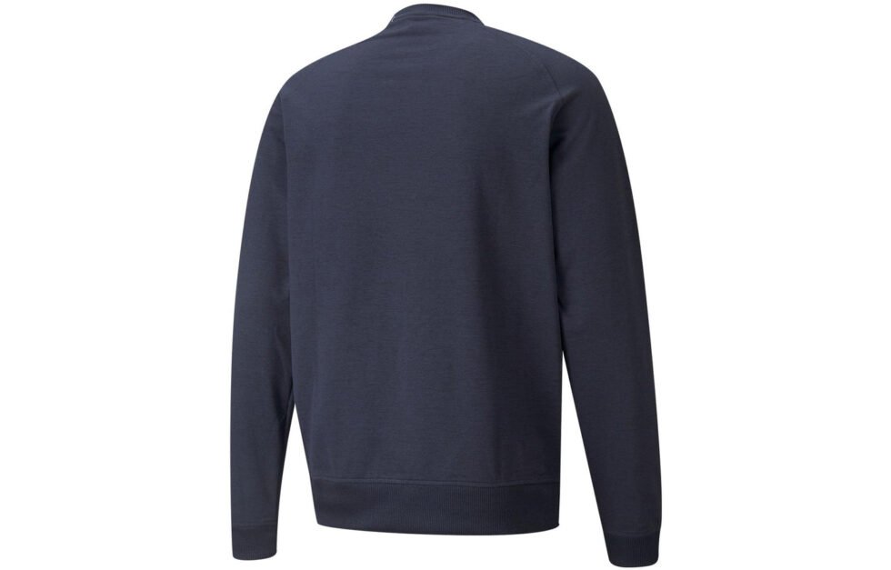 PUMA EGW Cloudspun PM Golf Crewneck 'Navy' 530154 - Image 2