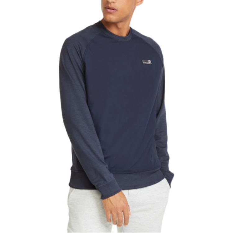 PUMA EGW Cloudspun PM Golf Crewneck 'Navy' 530154 - Image 4