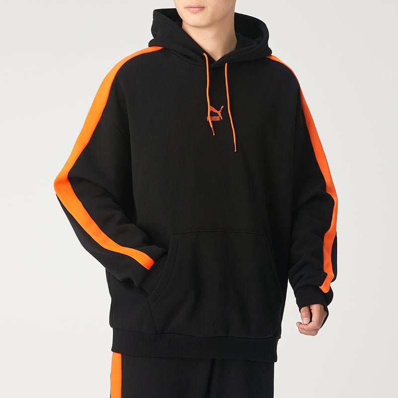 PUMA Iconic T7 Hoodie 'Black' 530272-51 - Image 3
