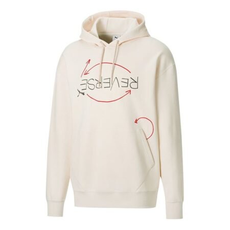 PUMA x Michael Lau Crossover Casual Sports Printing Pullover Beige 530357-75