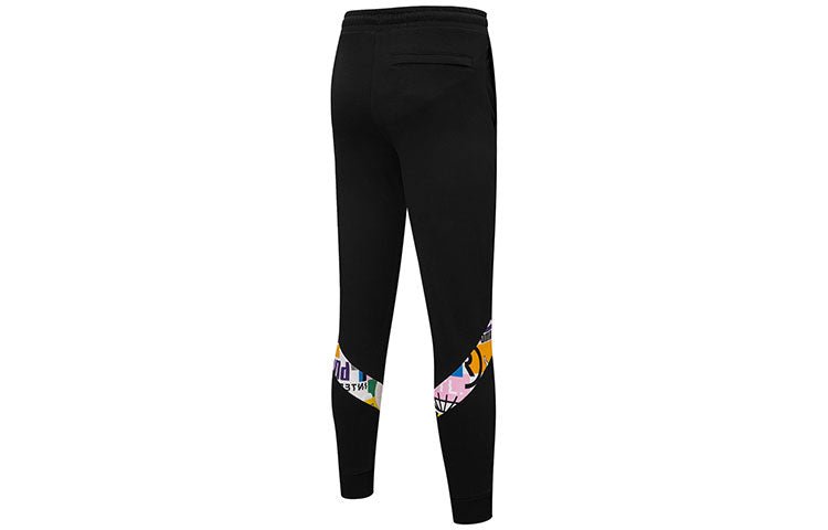 PUMA Tracksuit Pants 'Black White' 531332-01 - Image 2