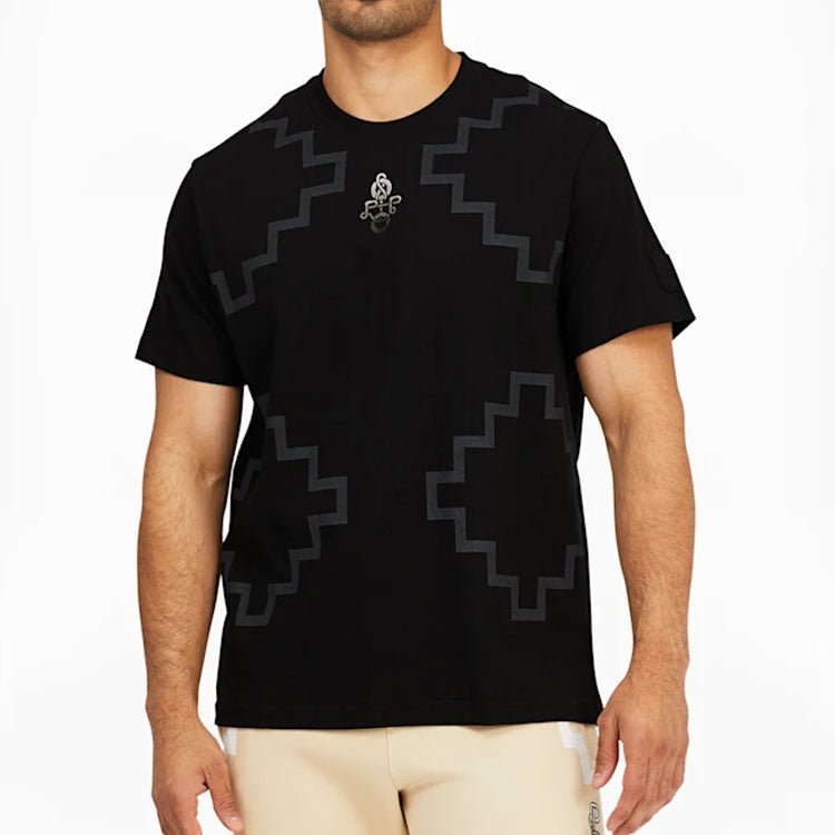 PUMA x PRONOUNCE Elevated Tee Crossover Geometry Pattern Athleisure Casual Sports Short Sleeve Black 532145-01 - Image 3