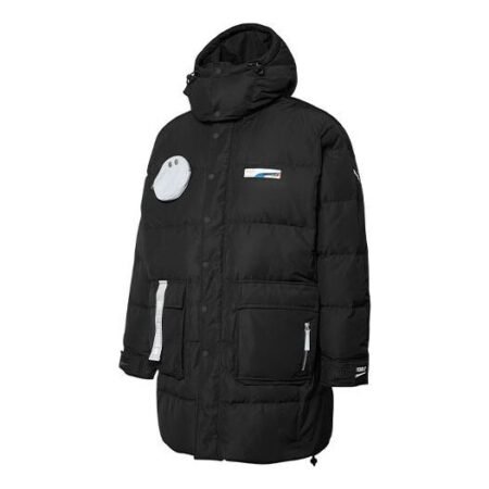 PUMA X Roaringwild Long Down Jacket 'Black' 532588-01
