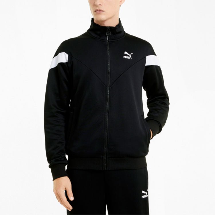PUMA Iconic MCS Track Jacket 'Black' 532930-01 - Image 5