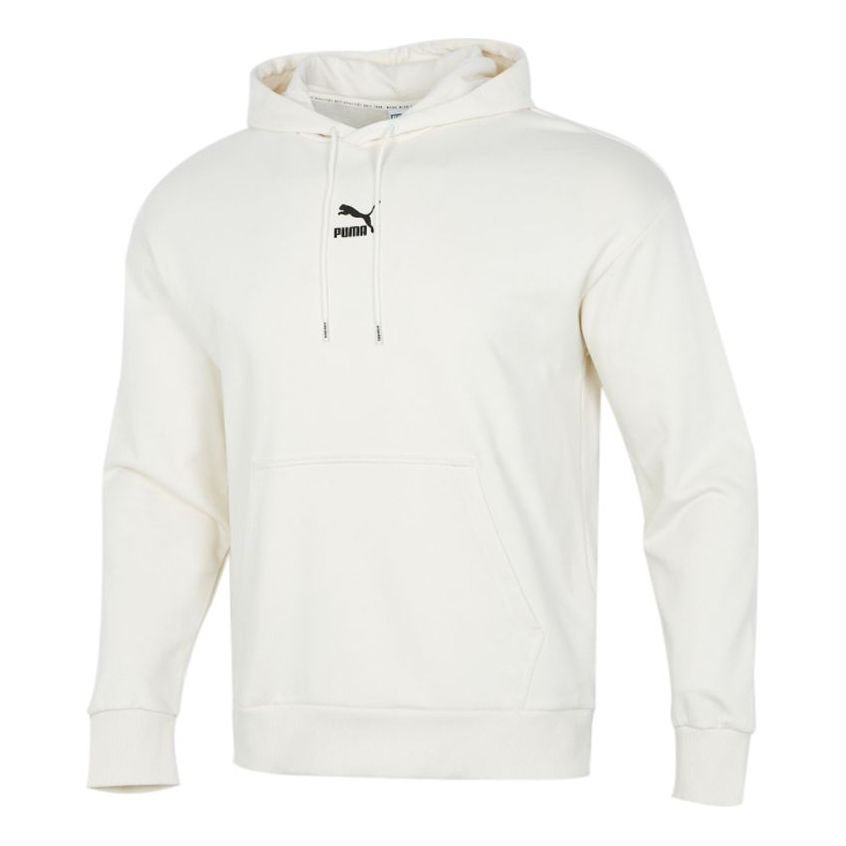 PUMA Small Logo Hoodie 'White' 533114-73