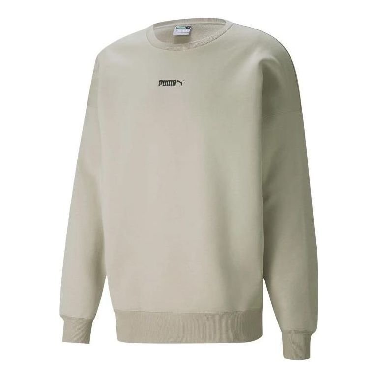 PUMA Small Logo Crew Neck Sweatshirt 'Grey' 534365-41