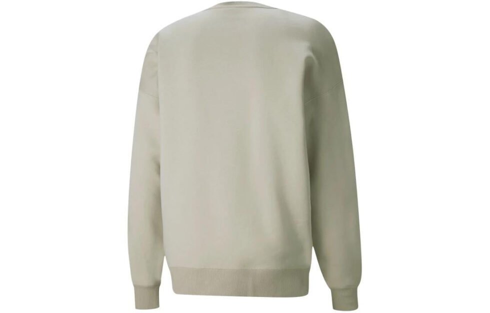 PUMA Small Logo Crew Neck Sweatshirt 'Grey' 534365-41 - Image 2