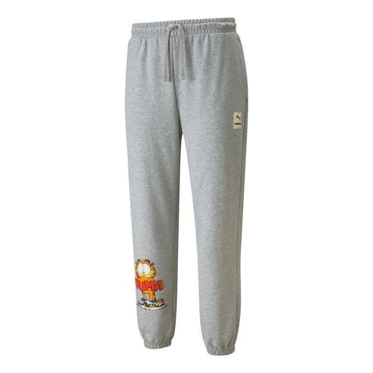 PUMA x GARFIELD Sweatpants 'Grey' 534436-04