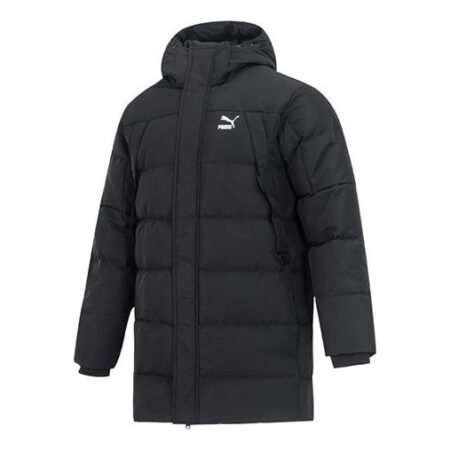 PUMA Protective Hooded Down Coat 'Black' 535582-01
