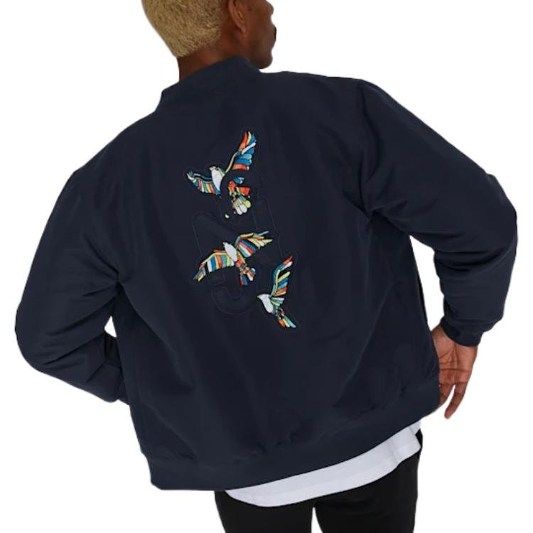 PUMA X NEYMAR JR Bomber Jacket 'Navy' 535734-43 - Image 4