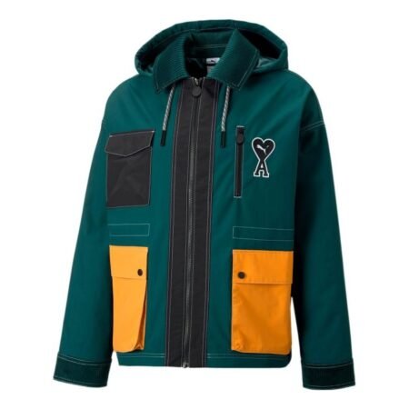 PUMA X Ami Jacket 'Green' 535990-24