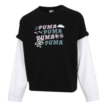(WMNS) PUMA 2-Fer Graphic Vest Top Logo 'Black' 536092-01