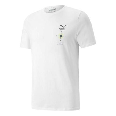 PUMA Nature Camp Graphic Tee 'White' 536912-02