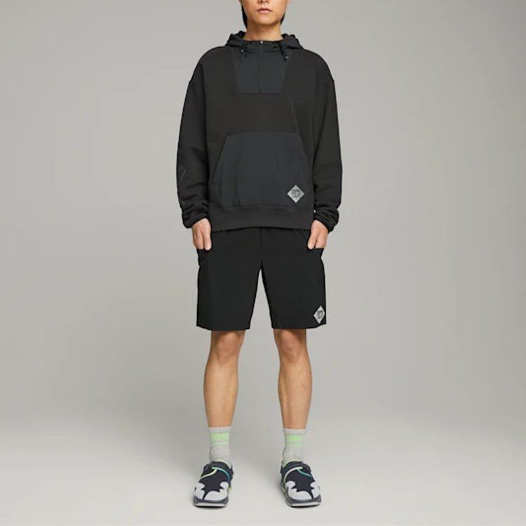 PUMA X Perks And Mini Shorts 'Black' 538814-01 - Image 3