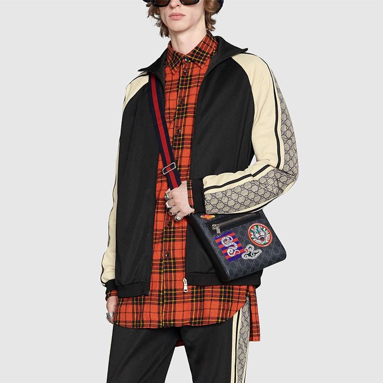 Gucci Oversized Plain Knit Jacket Unisex Black 545601-XJACZ-1093 - Image 2