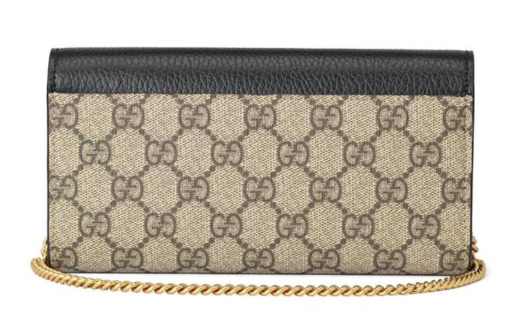 (WMNS) Gucci GG Marmont Chain Wallet 'Beige Ebony' 546585-17WAG-1283 - Image 6