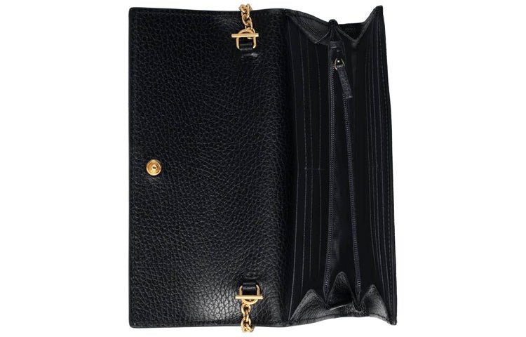 (WMNS) Gucci GG Marmont Chain Wallet 'Beige Ebony' 546585-17WAG-1283 - Image 7