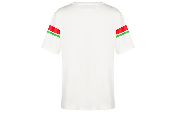 Gucci GG Stripe Printing Short Sleeve White 565806-XJBAR-9037 - Image 2