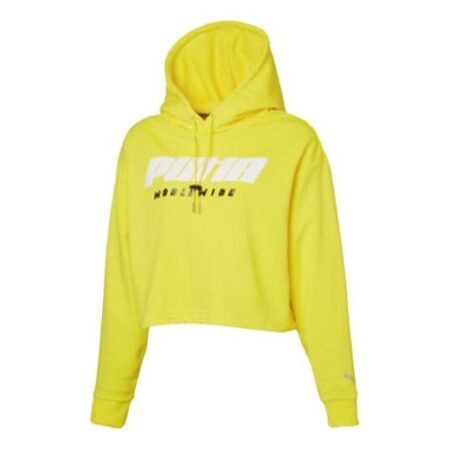 (WMNS) PUMA Alphabet Logo Yellow 579127-36