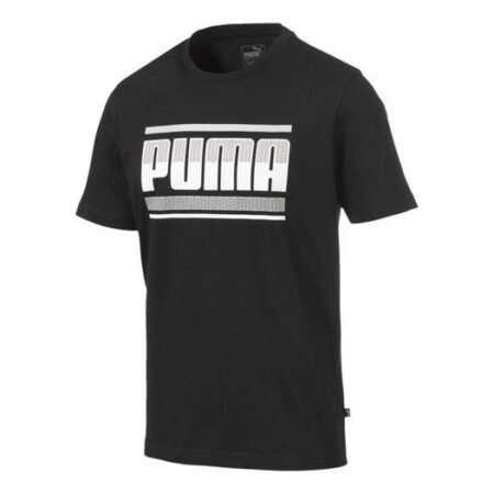 PUMA Graphic Logo Tee 'Black' 580191-01