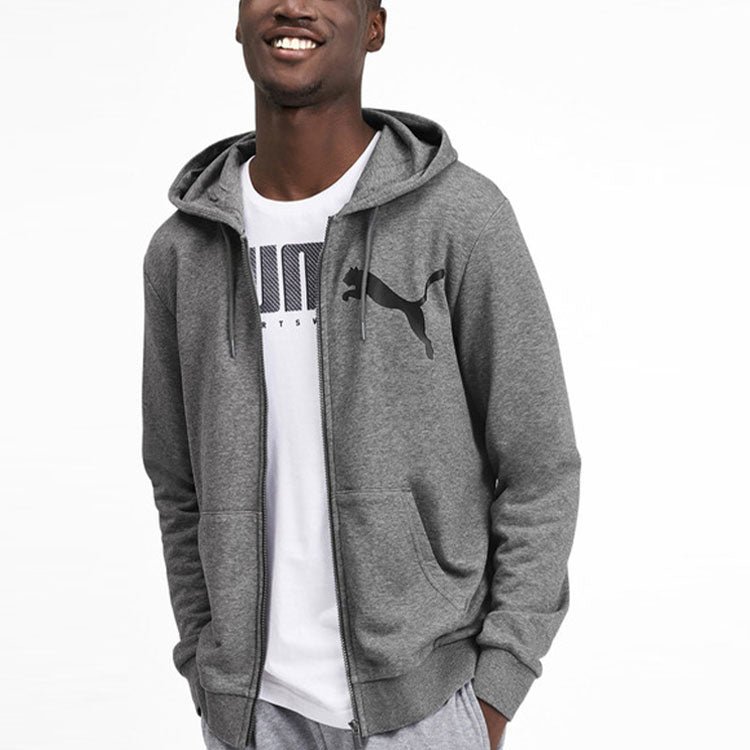 PUMA Training Jacket 'Grey' 580568-03 - Image 5