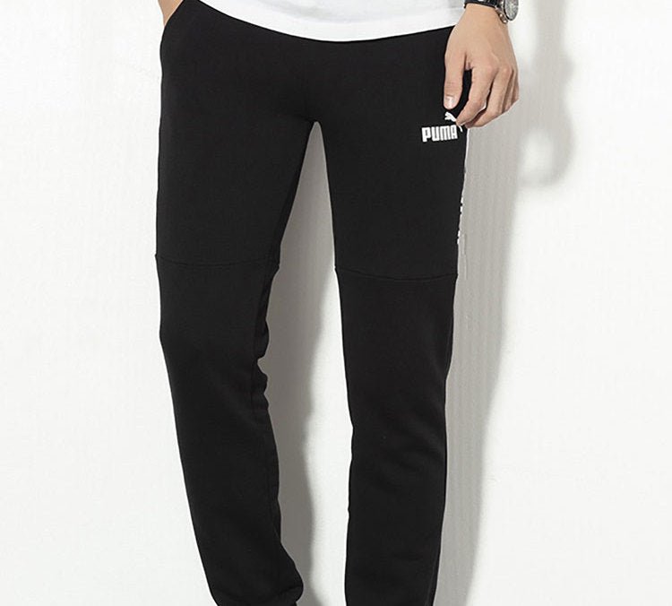 PUMA Sweatpants 'Black' 580954-01 - Image 3