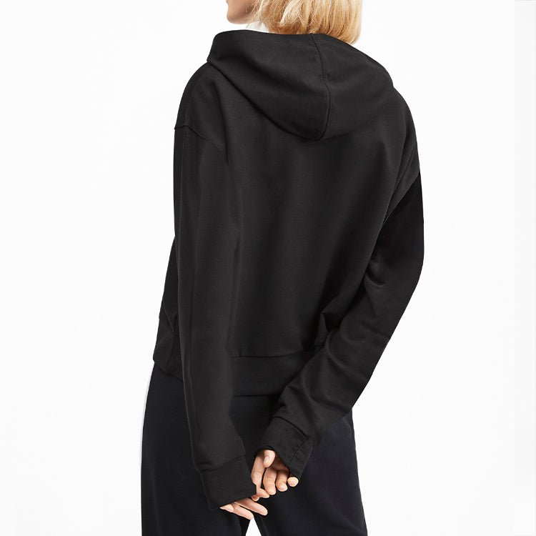(WMNS) PUMA Athletic Hoodie 'Black' 581034-01 - Image 4