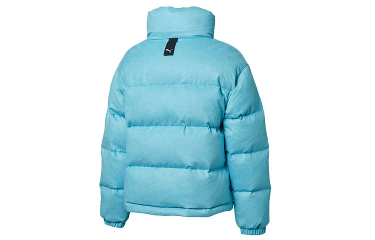(WMNS) PUMA 480 Style Down Jacket 'Blue' 581612-45 - Image 2