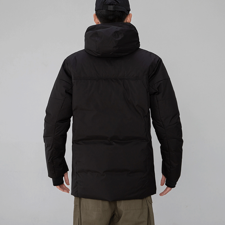 PUMA Long Sleeve Down Puffer Jacket 'Black' 581637-51 - Image 4
