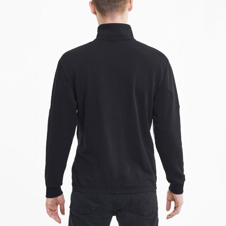 PUMA Rebel Half-Zip TR 'Black White' 585280-01 - Image 4