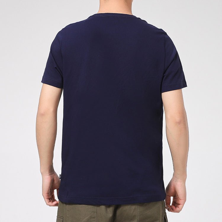 PUMA Essentials Small Logo Tee 'Navy White' 589041-06 - Image 5
