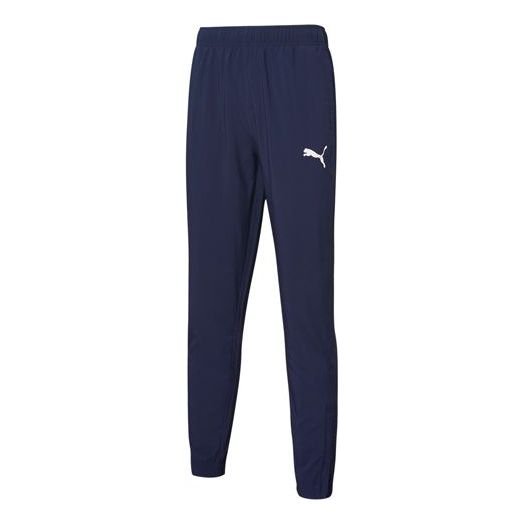 PUMA Evostripe Spaceknit Cotton Pants 'Navy White' 592929-06