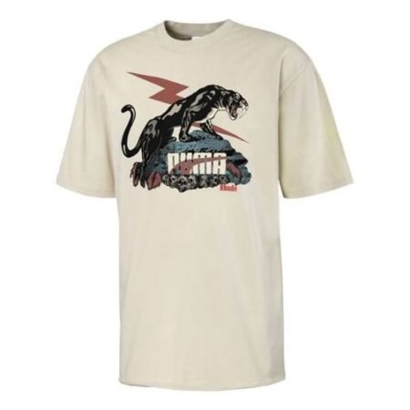PUMA x Rhude Tee Short Sleeve Creamy White 595339-32