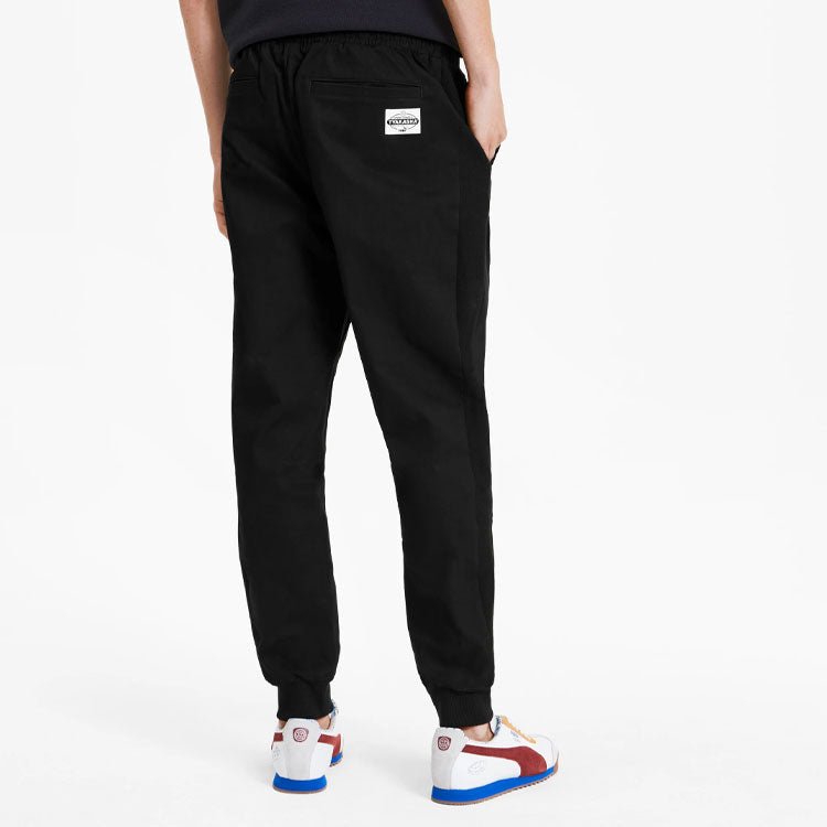 PUMA x Tyakasha Track Pants 'Black White' 595560-01 - Image 5