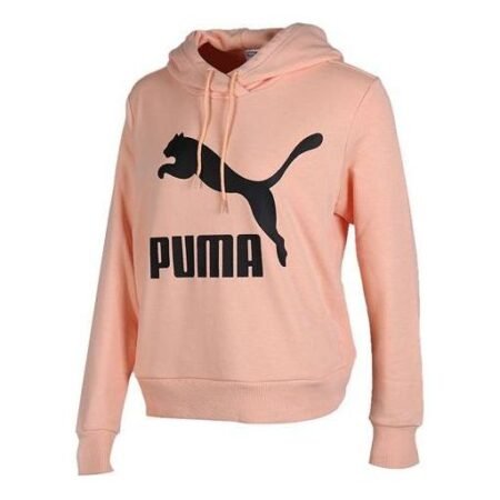 (WMNS) PUMA Classics Logo Hoodie 595915-88