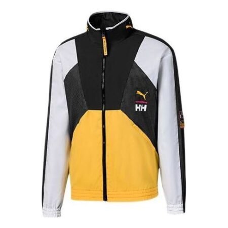 PUMA x Helly Hansen Track Top Jacket 'Yellow White Black' 597144-89