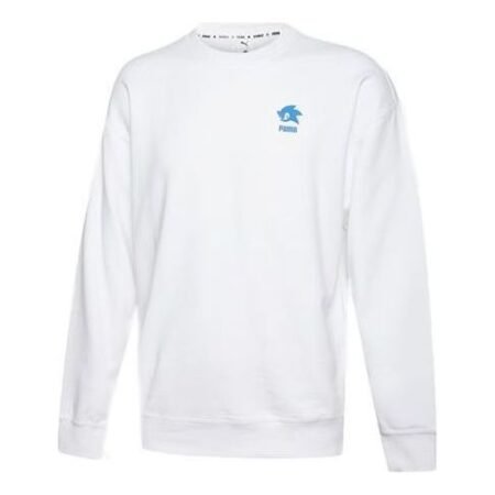 PUMA x SEGA Sweater 'White Blue' 598104-02