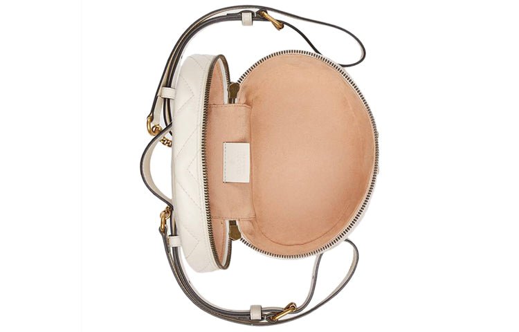 (WMNS) Gucci GG Marmont Series Backpack MIni-Size White 598594-DTDCT-9022 - Image 6
