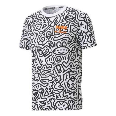 PUMA X Mr Doodle Aop Tee Short Sleeve 59864202