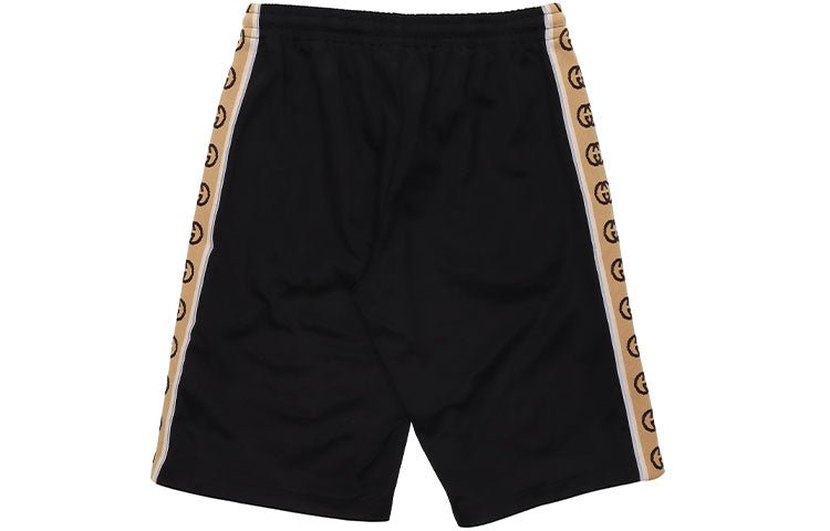 Gucci SS20 Technical Jersey Shorts G-Knitted Drawstring Shorts For Men Black 604150-XJBZ8-1082 - Image 2