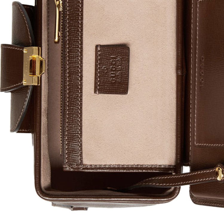 (WMNS) Gucci Mini-Sized Single-Shoulder Bag White/Brown 614368-92TCG-8563 - Image 5