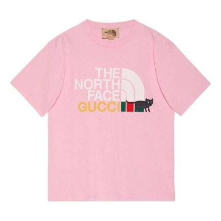 Gucci x The North Face T-Shirt 'Light Pink' 616036-XJDRC-5904