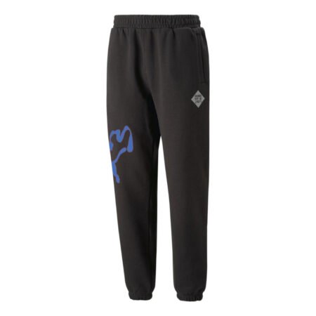 PUMA X Perks And Mini Graphic Sweatpants 'Black' 620229-01